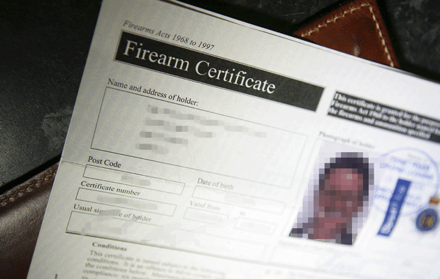 gun licence
