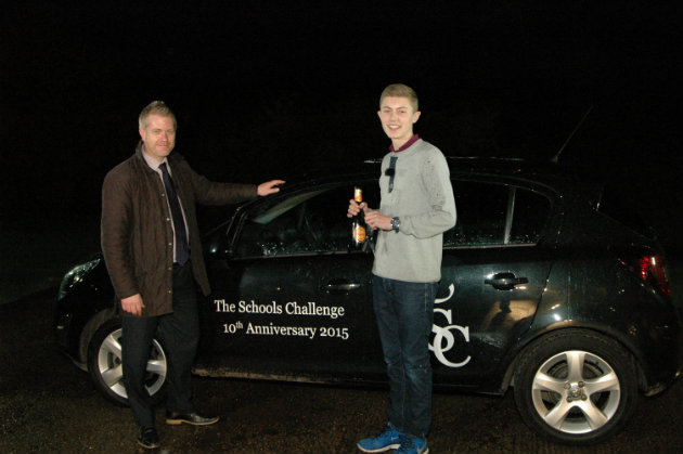 Young Shot wins car at The Schools Challenge