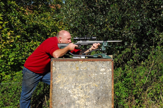 Making a rifle shoot straight