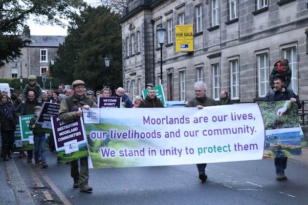 Chris Packham confronted by moorland communities
