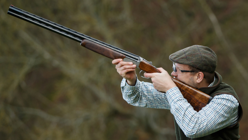 clay pigeon shooting in Yorkshire