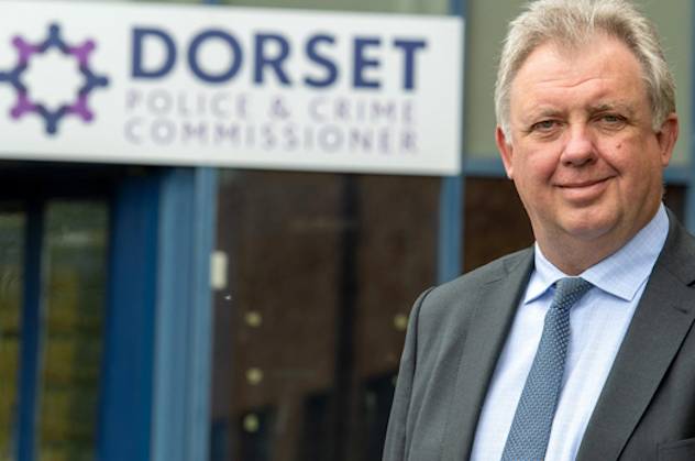 Dorset police and crime commissioner (PCC) David Sidwick